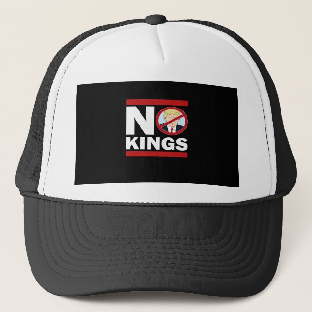 No Kings Anti Classic Minimal Clean Keps (Framsida)