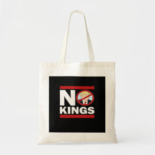 No Kings Anti Classic Minimal Ren Tygkasse