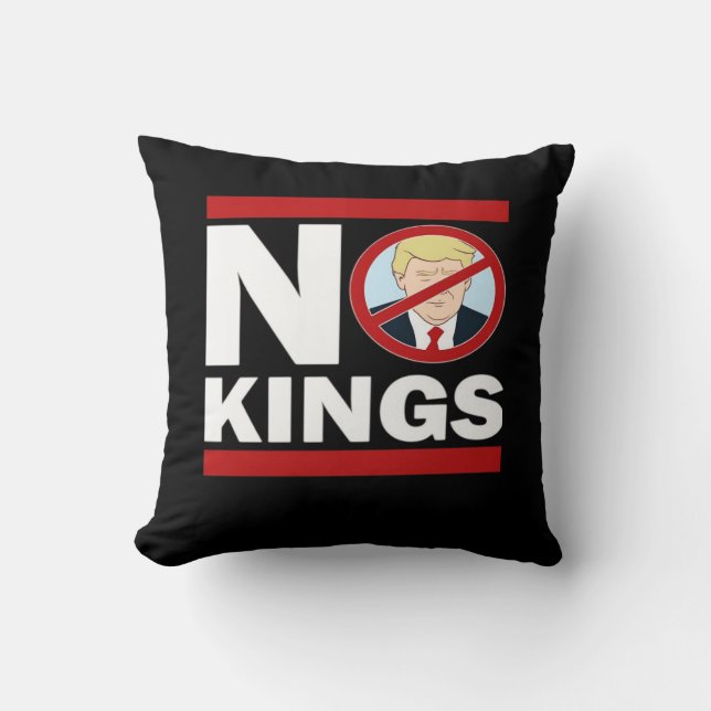 No Kings Anti Classic Minimal Reng Kudde (Framsida)