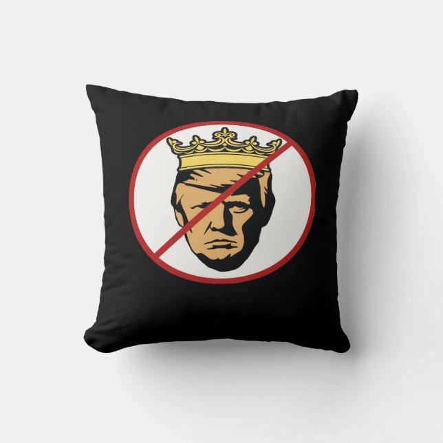 No Kings Anti Creative Classic Design Kudde (Framsida)