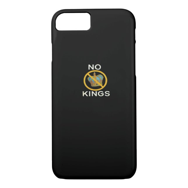 No Kings  Funny Design Case-Mate iPhone Skal (Baksida)