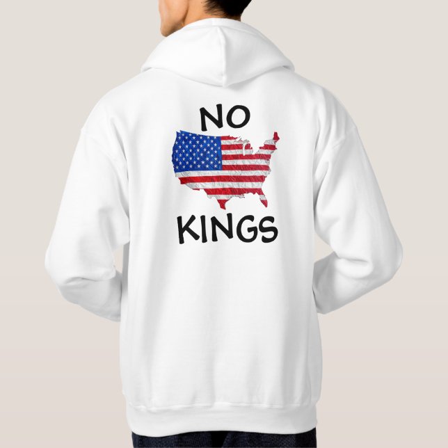 NO KINGS HOODIE (Baksida)