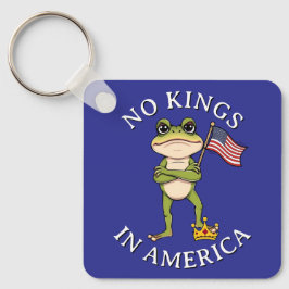 No Kings in America Anti-Trump Protest Large Nyckelring