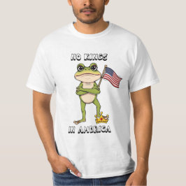 No Kings in America Anti-Trump Protest T Shirt