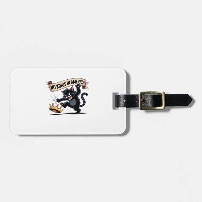 No Kings In America Classic Creative Style Bagagebricka (Horisontell Framsida)