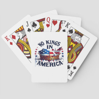 No Kings In America Classic Retro Cool Casinokort