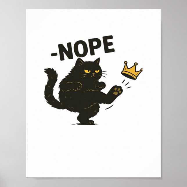 No Kings In America Essential Cool Unique Poster (Framsidan)