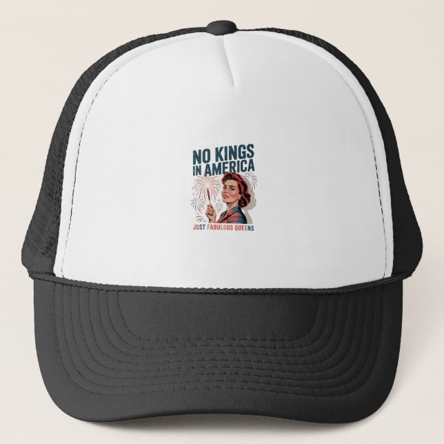 No Kings In America Fabulous Queens Pride 2025 Des Keps (Framsida)