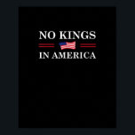 No Kings In America Freedom No King Lives American Poster<br><div class="desc">No Kings In America Freedom No King Lives American Flag Creative Design: A creative design merging the U.S. flag and freedom message—symbolizing equality and defiance. Artistic,  modern,  and strong.</div>