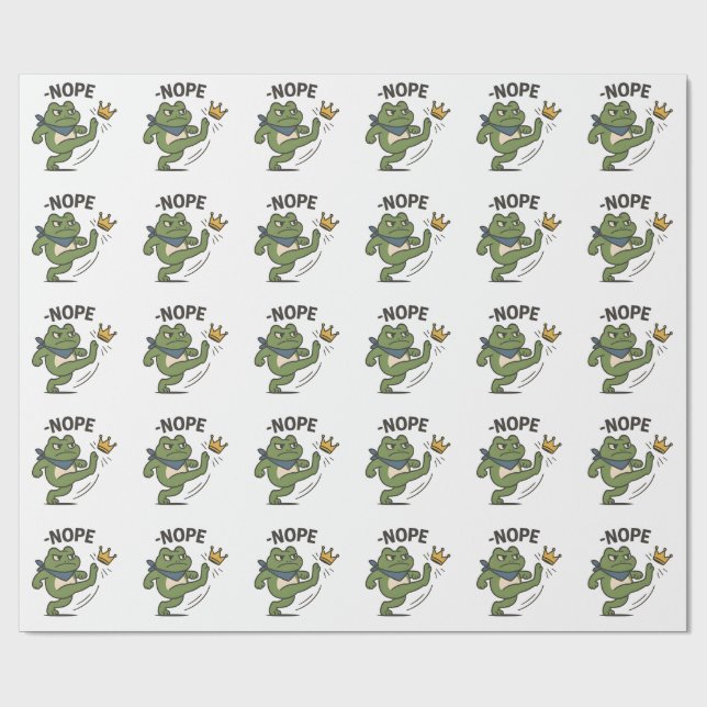 No Kings in America Frog No Kings Democracy Presentpapper (Platt)