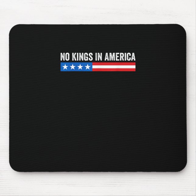 No Kings In America Patriotic Style Musmatta (Framsidan)