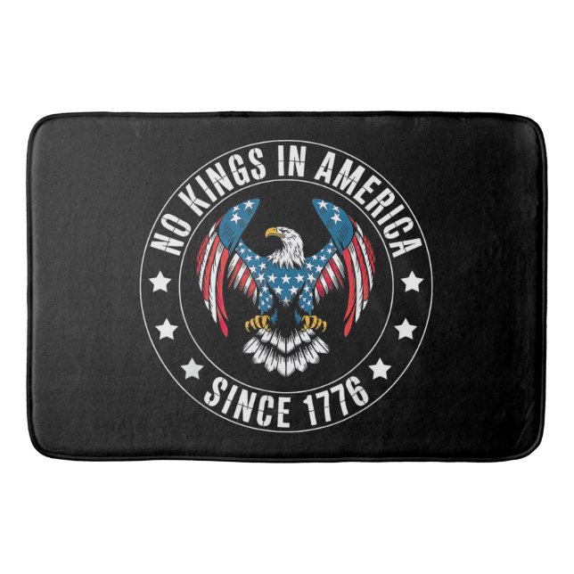 No Kings in America Since 1776 Badrumsmatta (Framsidan)