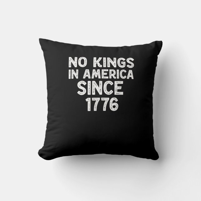 No Kings In America Since 1776 Democrats Patriotic Kudde (Framsida)