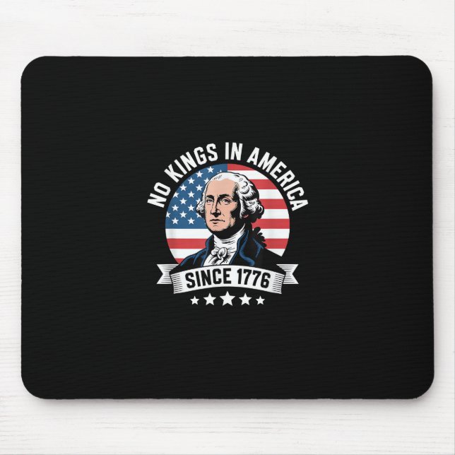 No Kings In America Since 1776 Funny Freedom Vibe Musmatta (Framsidan)