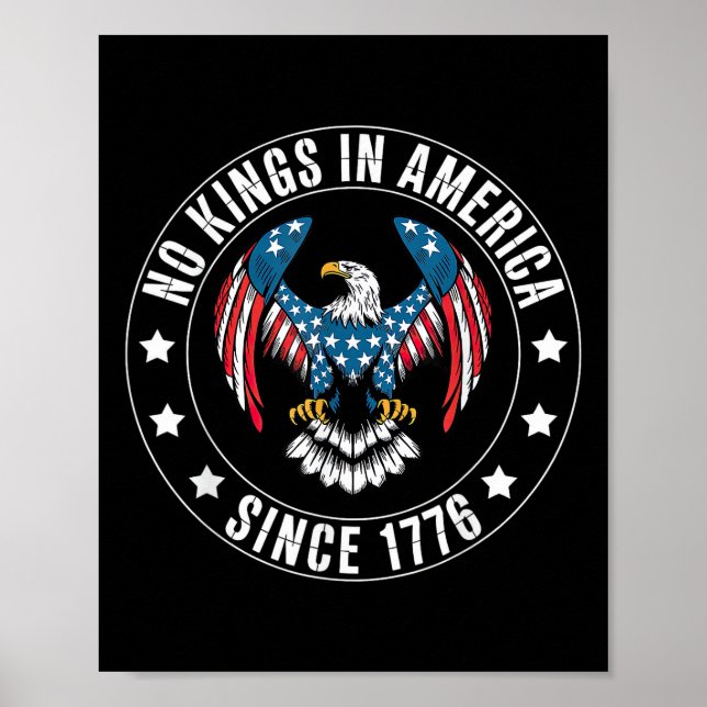 No Kings in America Since 1776 Poster (Framsidan)