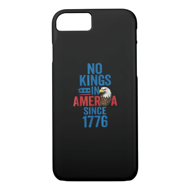 No Kings In America Since 1776 Shirt No Kings Men  Case-Mate iPhone Skal (Baksida)