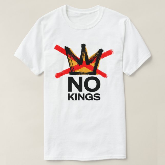 No Kings In America T Shirt (Design framsida)