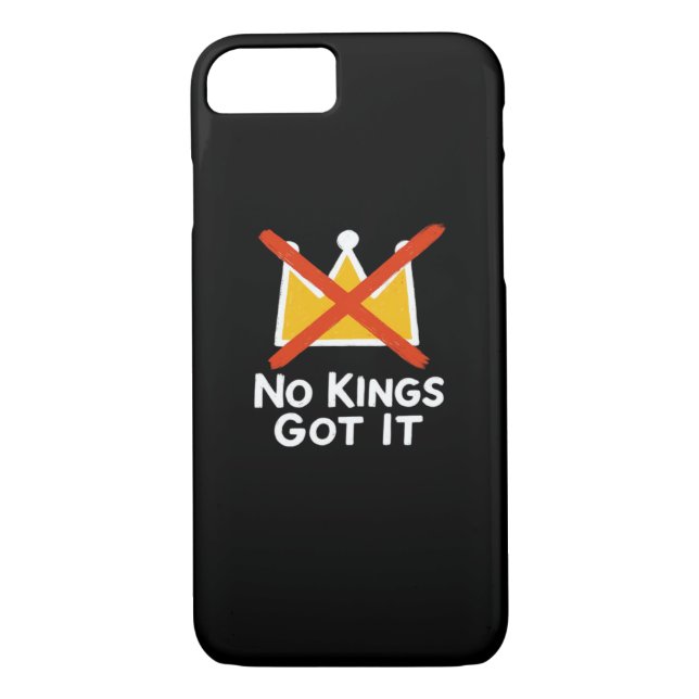 No Kings It - Defiant To The People Anti-Tyranny 1 Case-Mate iPhone Skal (Baksida)