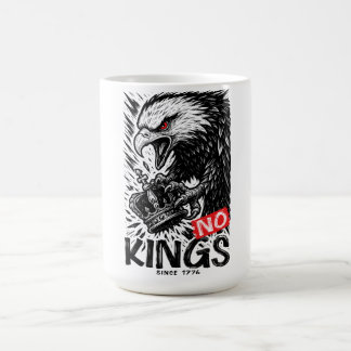 NO KINGS  KAFFEMUGG
