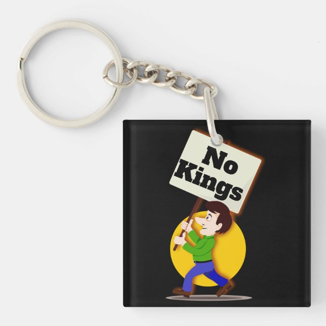No Kings Keychain (Framsidan)