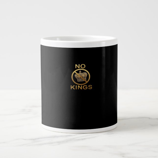 No Kings kreativa stil Jumbo Mugg (Framsidan)