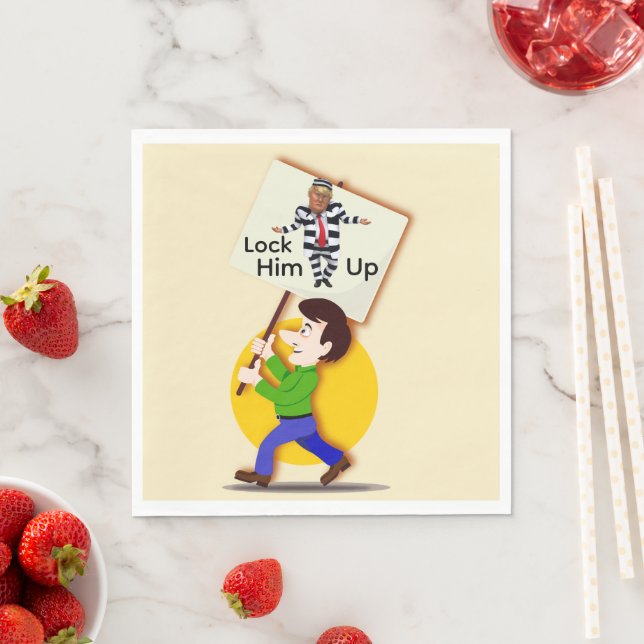 No Kings Paper Napkin Pappersservett (Insitu)