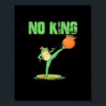 No Kings Portland Frog Protest – Funny Anti-Author Poster<br><div class="desc">No Kings Portland Frog Protest – Funny Anti-Authority Meme Essential: Capture the viral spirit of protest with this funny,  niche meme design. An essential for those who mix humor with anti-authority vibes.</div>