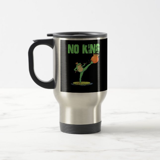 No Kings Portland Frog Protest – Funny Anti-Author Resemugg (Vänster)