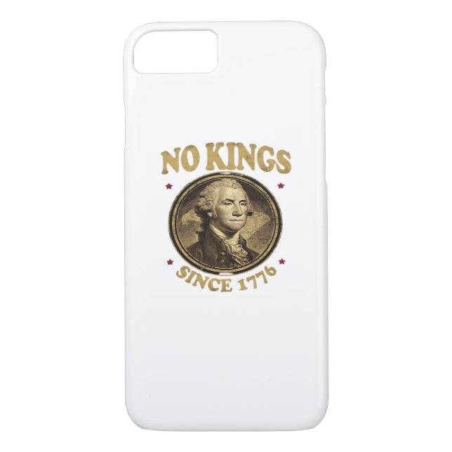 No Kings Since 1776 Classic Case-Mate iPhone Skal (Baksida)