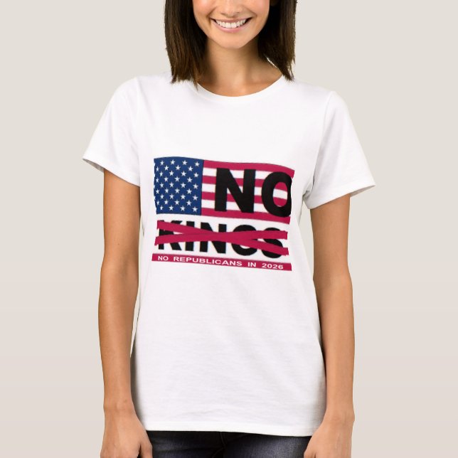 NO KINGS T SHIRT (Framsida)