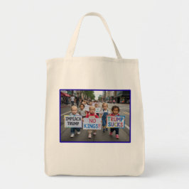 No Kings Tote Bag Tygkasse