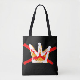 NO KINGS TOTE BAG TYGKASSE