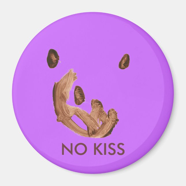 "No Kiss" Magnet by MAXarT (Framsidan)