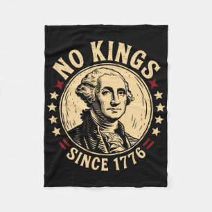 No Kung in America 1776 Spara Democracy United Sta Fleecefilt