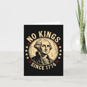 No Kung in America 1776 Spara Democracy United Sta Kort