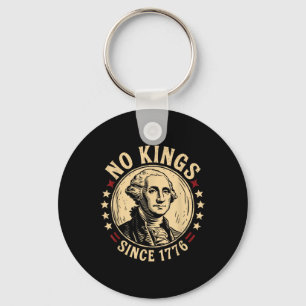 No Kung in America 1776 Spara Democracy United Sta Nyckelring