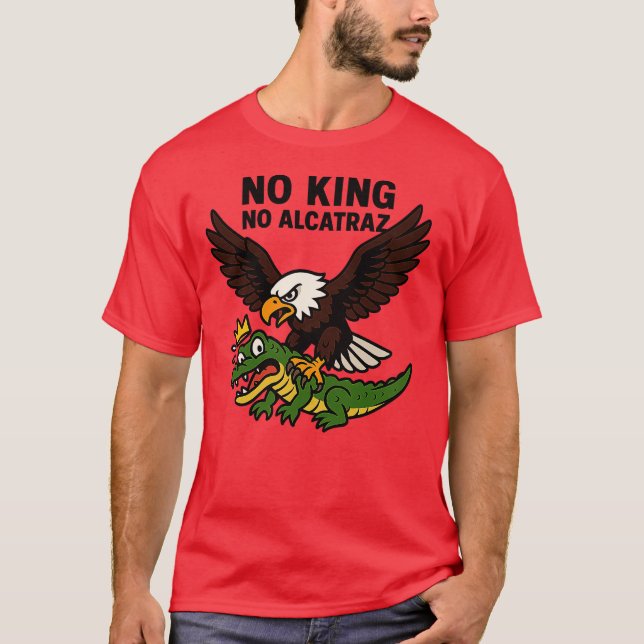 NO KUNG NO ALCATRAZ T SHIRT (Framsida)