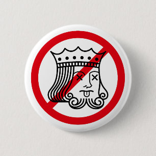 NO KUNG - Trumpprotest Knapp