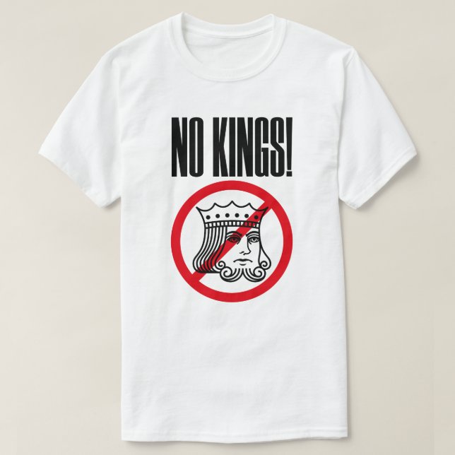 NO KUNG - Trumpprotest - T-Shirt (Design framsida)