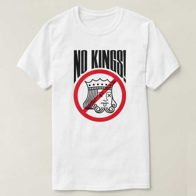 NO KUNG - Trumpprotest - T-Shirt (Design framsida)