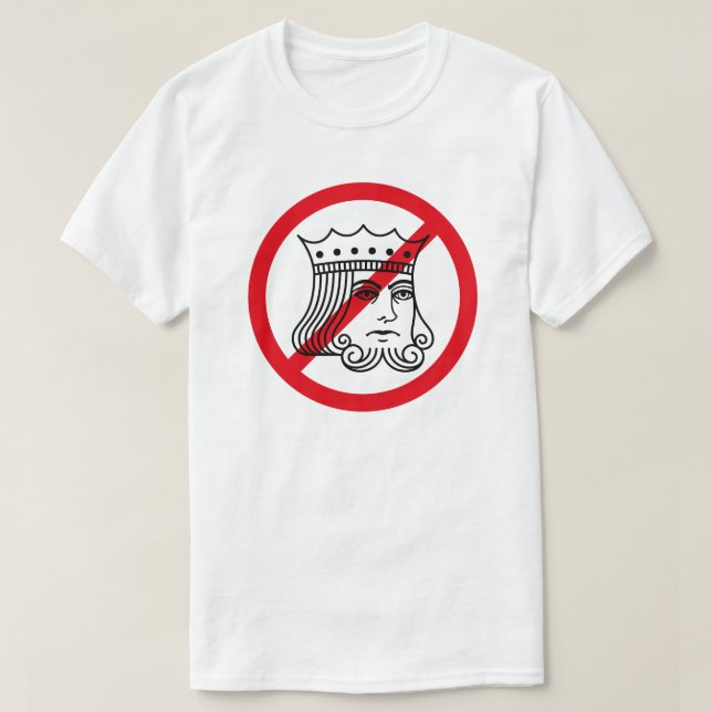 NO KUNG - Trumpprotest - T-Shirt (Design framsida)