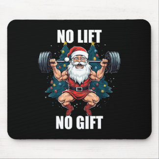 No Lift No Gift Santa Claus Christmas Gym Bodybuil Musmatta