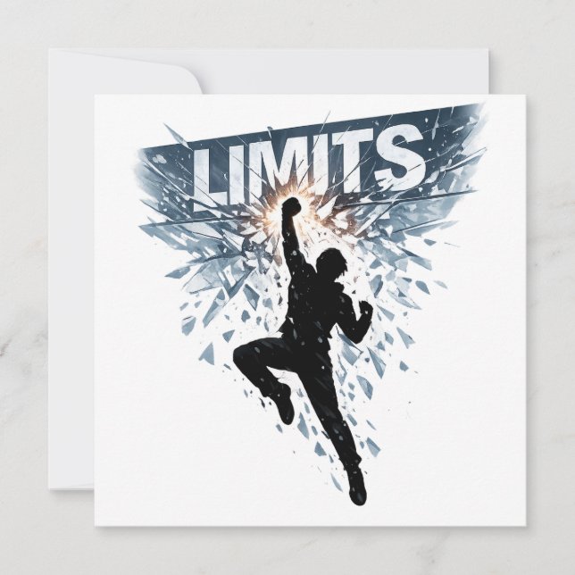 No Limits Motivation Design  Inbjudningar (Framsida)
