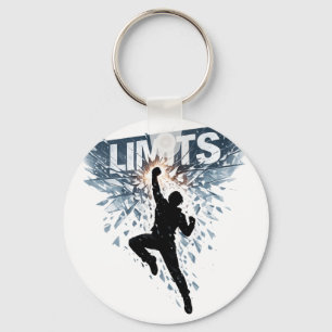 No Limits Motivation Design Nyckelring