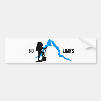 No limits pegatina bildekal
