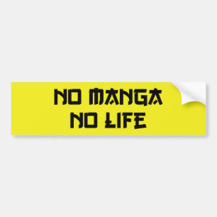 NO MANGA NO LIFE BILDEKAL
