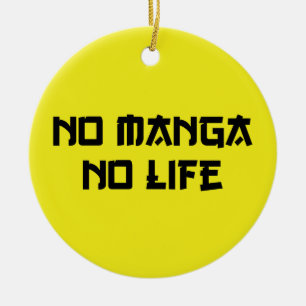 NO MANGA NO LIFE JULGRANSPRYDNAD KERAMIK