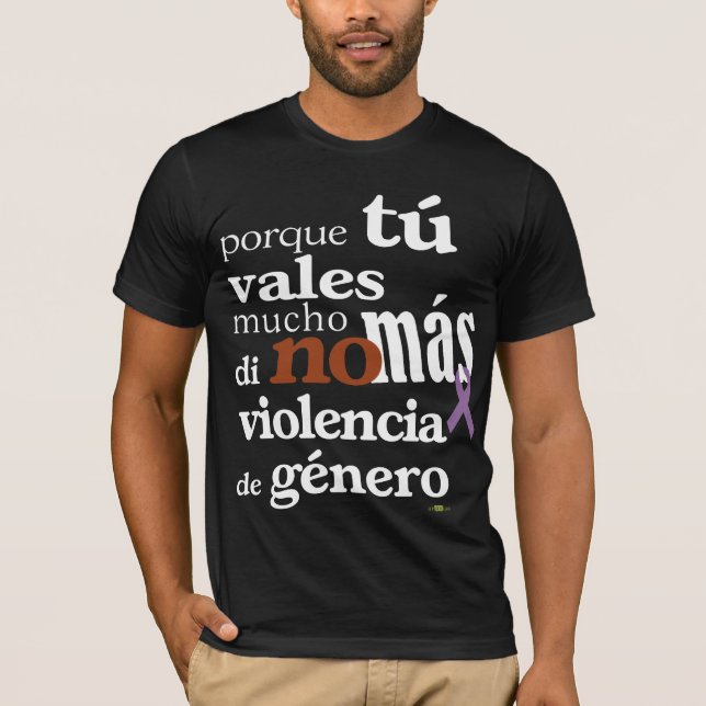 No Más Violencia de Género Tee (Framsida)