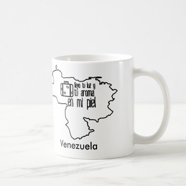 No me olvides Venezuela Kaffemugg (Höger)