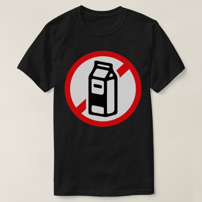 No mjölk t shirt (Design framsida)